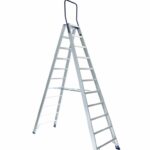 Dubbele trap Eurostairs Professioneel 11 treden