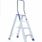 Dubbele trap Eurostairs Professioneel 4 treden