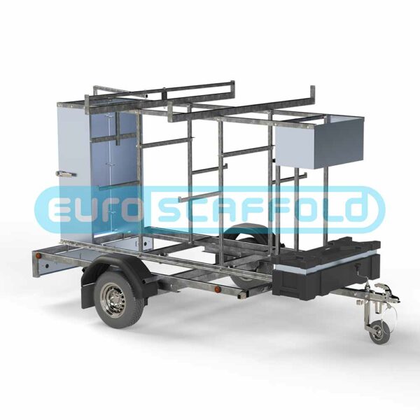 Steigeraanhanger afsluitbaar 2,5 meter