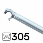 Rolsteiger diagonaal schoor 3.05m