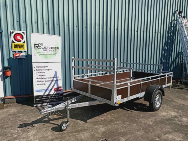 Steiger aanhanger 307 x 157 750KG ''Tijdelijk GRATIS transporter steunen''