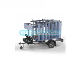 Steigeraanhanger afsluitbaar 250 + Rolsteiger Standaard 135x250 10,2m werkhoogte