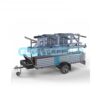 Steigeraanhanger 305 + Rolsteiger Standaard 135x305 10,2m werkhoogte enkele voorloopleuning