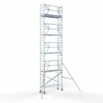 Rolsteiger Standaard 75x250 10,2m werkhoogte carbon vloer + enkele voorloopleuning