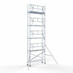 Rolsteiger Standaard 75x305 10,2m werkhoogte carbon vloer + enkele voorloopleuning