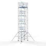 Rolsteiger Standaard 135x190 10,2m werkhoogte + dubbele voorloopleuning