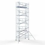 Rolsteiger Standaard 135x305 10,2m werkhoogte carbon vloer + enkele voorloopleuning