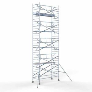 Rolsteiger Standaard 135x305 10,2m werkhoogte carbon vloer + enkele voorloopleuning