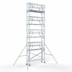 Rolsteiger Standaard 75x305 10,2m werkhoogte carbon vloer + dubbele voorloopleuning