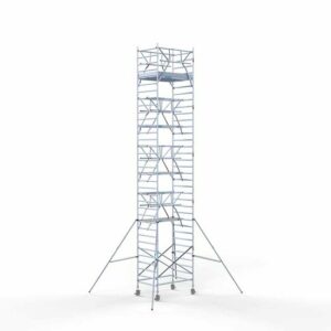 Rolsteiger Standaard 135x190 11,2m werkhoogte carbon vloer + dubbele voorloopleuning