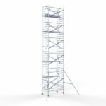 Rolsteiger Standaard 135x250 12,2m werkhoogte carbon vloer + enkele voorloopleuning