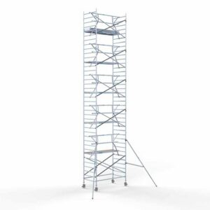 Rolsteiger Standaard 135x250 12,2m werkhoogte carbon vloer + enkele voorloopleuning