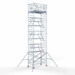 Rolsteiger Standaard 135x250 10,2m werkhoogte carbon vloer + dubbele voorloopleuning