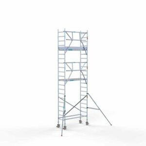 Rolsteiger Standaard 75x190 7,2m werkhoogte carbon vloer + enkele voorloopleuning