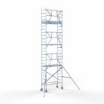 Rolsteiger Standaard 75x190 8,2m werkhoogte + enkele voorloopleuning