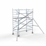 Rolsteiger Standaard 135x250 4,2m werkhoogte + enkele voorloopleuning