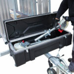 Gereedschapskist steigeraanhanger nieuw model