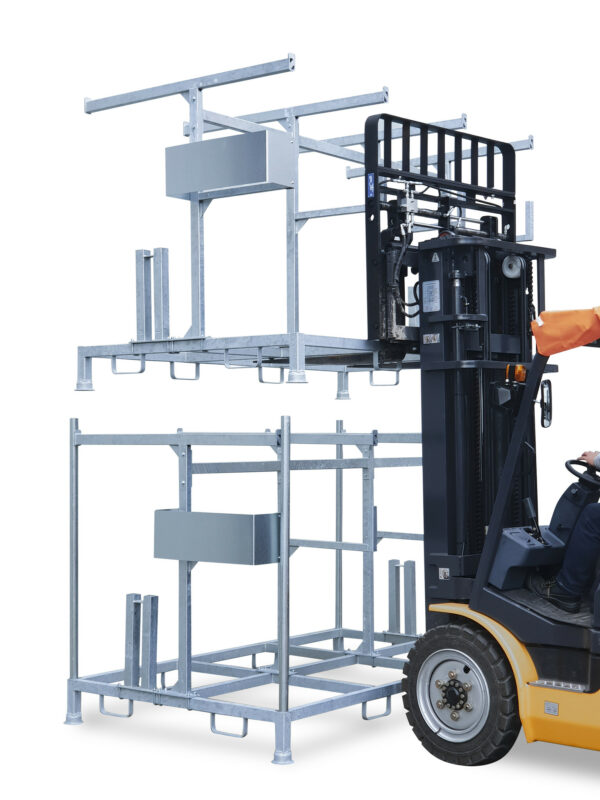 Koppelbuizen t.b.v. steigerbok set 4 stuks