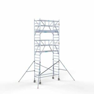 Rolsteiger Standaard 90x250 7,2m werkhoogte carbon vloer + dubbele voorloopleuning