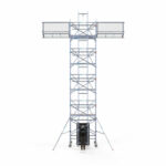 Solar Rolsteiger 135x305x10,2m werkhoogte, inclusief Solar lift, Safeguard dakrandbeveiliging