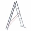 Ladder dubbel recht 2x14 sporten