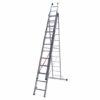 Ladder driedelig recht 3x12 sporten