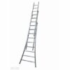 Ladder Type D gecoat driedelig uitgebogen 3x9 sporten