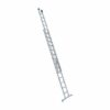 Eurostairs Reform ladder dubbel recht 2x12 sporten + gevelrollen