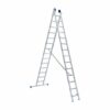 Eurostairs Reform ladder dubbel recht 2x7 sporten