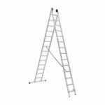 Eurostairs Reform ladder dubbel recht 2x9 sporten