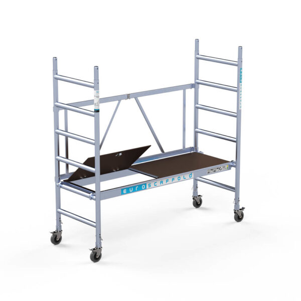 Kamersteiger compleet 75x190 3m werkhoogte platform met luik