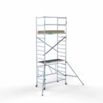 Vouwsteiger 90x190 5,8m werkhoogte