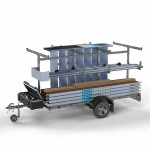 Steigeraanhanger 305 + Rolsteiger Basic 90x305 10,2m werkhoogte