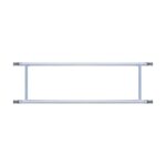 Dubbele horizontaal schoor 190CM