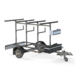 Steigeraanhanger 1350KG geremd 250cm