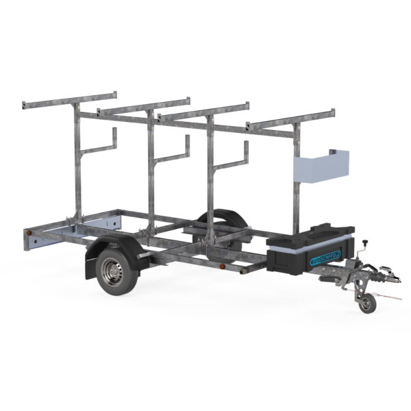 Steigeraanhanger 3,05m 1350KG geremd