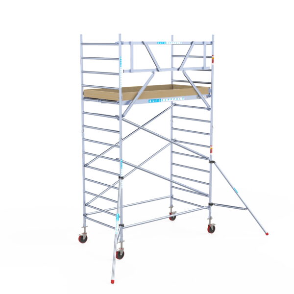 Basic rolsteiger carbon vloer 135x250x5,2m werkhoogte