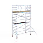 Basic rolsteiger carbon vloer 135x305x6,2m werkhoogte