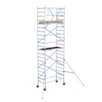 Basic rolsteiger carbon vloer 90x190x7,2m werkhoogte