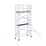 Basic rolsteiger carbon vloer 90x250x6,2m werkhoogte