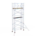 Basic rolsteiger carbon vloer 90x250x7,2m werkhoogte