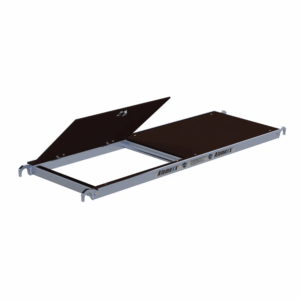 Allumex platform met luik 190 (hout)