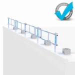 SGS Slim dakrandbeveiliging 18 meter complete set plat dak SGS